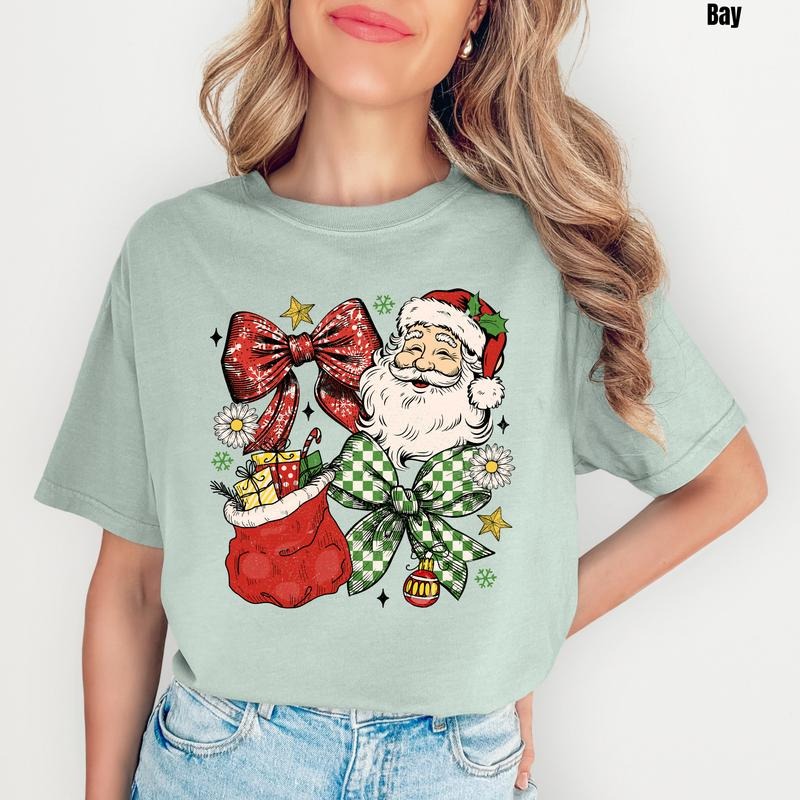 Cartoon Christmas Collage Comfort Colors T-Shirt 'NLB' Hoodie, Sweatshirt | PodTeesHub.com