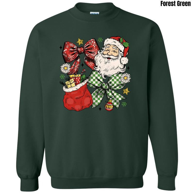 Cartoon Christmas Collage Sweatshirt 'NLB' T-Shirts, Hoodie | PodTeesHub.com