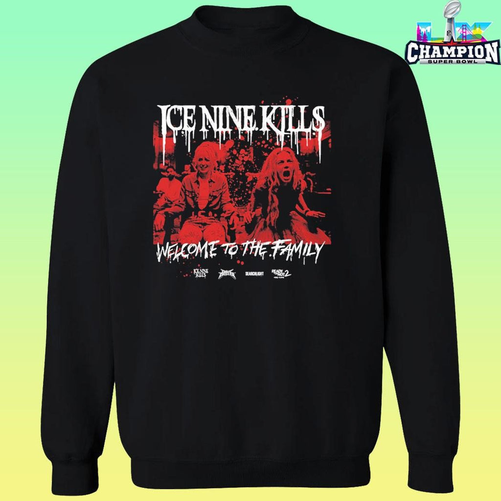 Ce Nine Kills X Ready Or Not 2 Here I Come Welcome To The Family Shirt