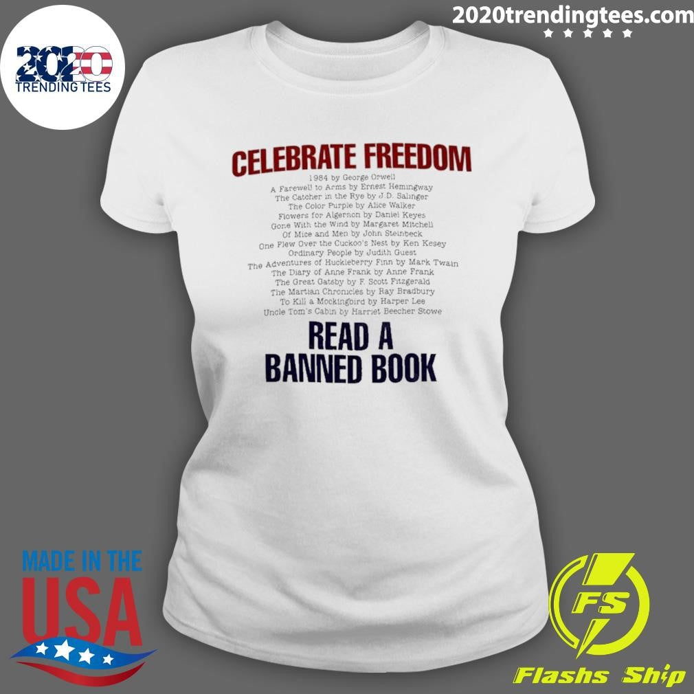 Celebrate Freedom 1984 Read A Banned Book Shirt