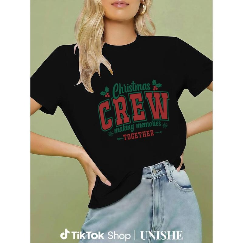 Celebrate Holiday Festivities with This Warm Christmas Crew Graphic Tee Hoodie, Sweatshirt | PodTeesHub.com