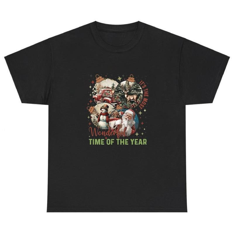 Celebrate the Festive Spirit with Vintage Christmas Apparel Featuring Classic Designs for T-Shirts Hoodies and Sweatshirts