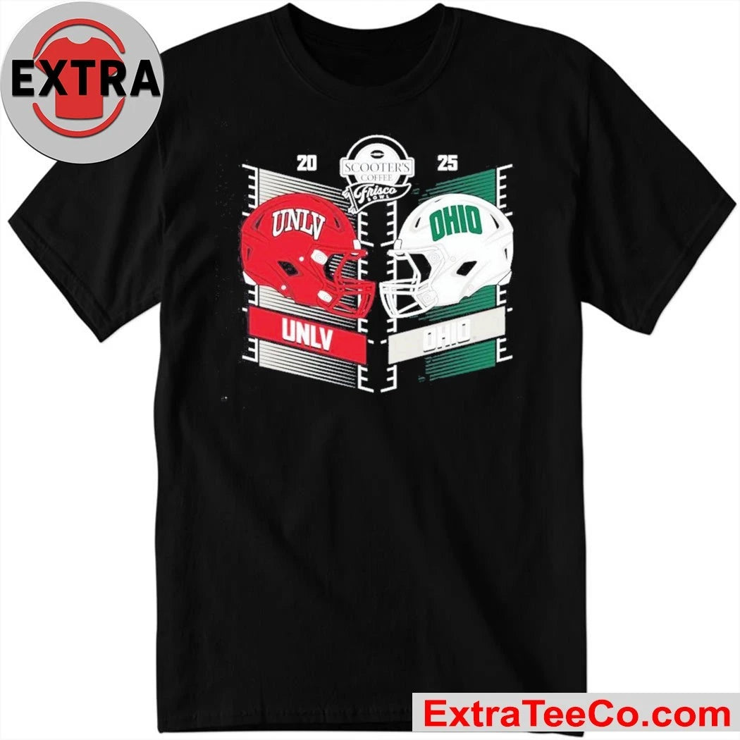 Celebrating Scooter’s Coffee Frisco Bowl football game between the UNLV Rebels and the Ohio Bobcats on Tuesday, December 23, 2025 Shirt