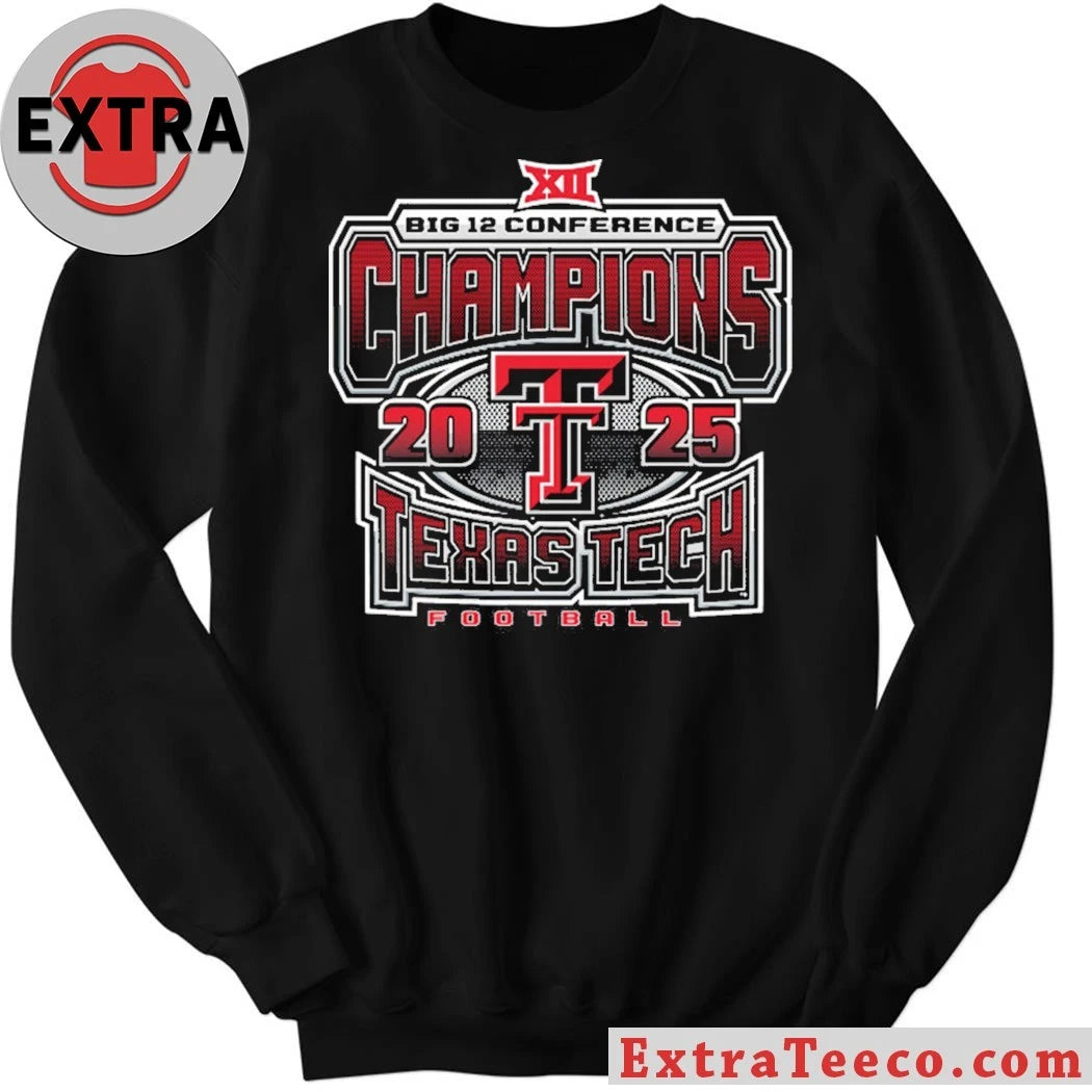 Celebrating the Texas Tech Red Raiders’ 2025 Big 12 Conference Football Championship Shirt
