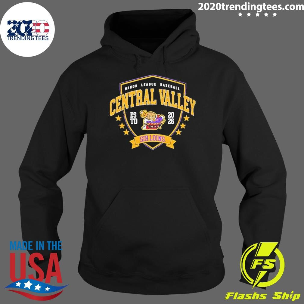 Central Valley Sir Loins Minor League Baseball Est 2026 Logo Shirt