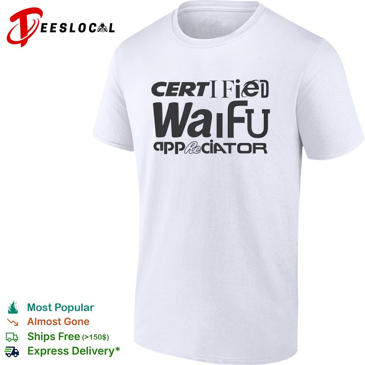 Certified Internet Explorer Waifu Appreciator Shirt