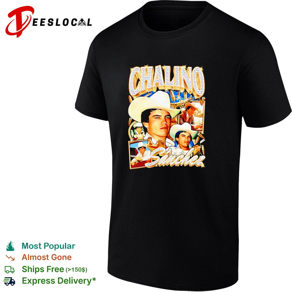 Chalino Sanchez Tribute Collage 90s Style Rap shirt