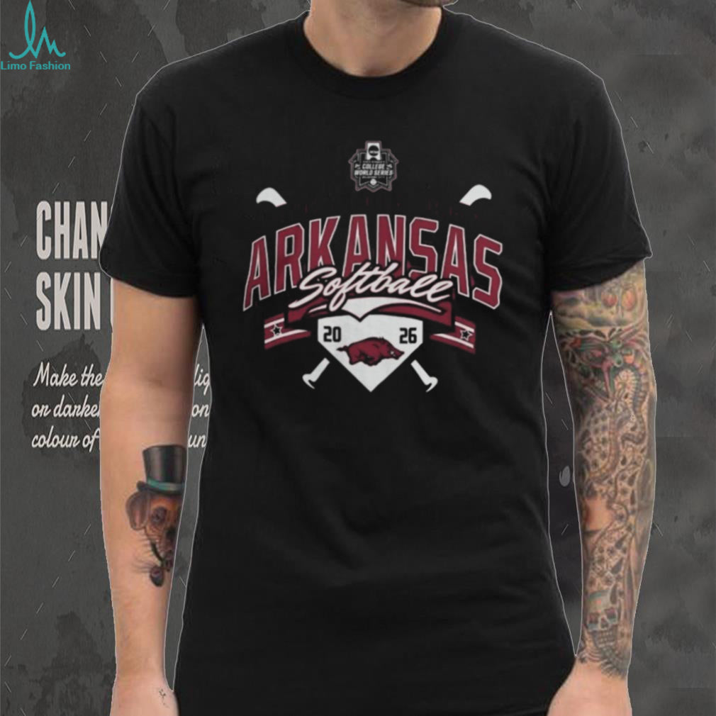 Champion Arkansas Razorbacks 2026 NCAA Women’s College World Series Softball Shirt
