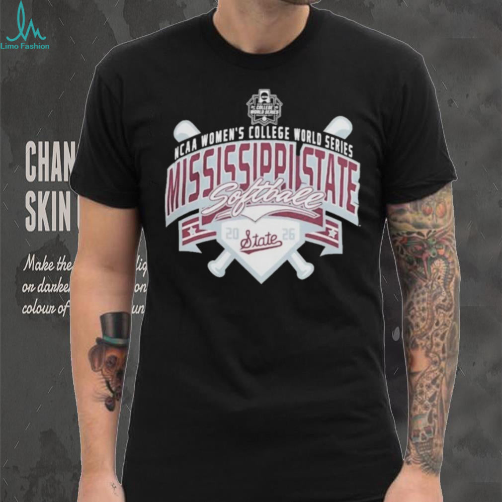 Champion Mississippi State Bulldogs 2026 NCAA Women’s College World Series Softball Shirt