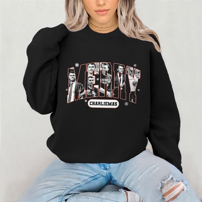 Chariliemas Merry Christmas Sweatshirt, Freedom Shirt, Gift For Him, Gift For Her Hoodie | PodTeesHub.com