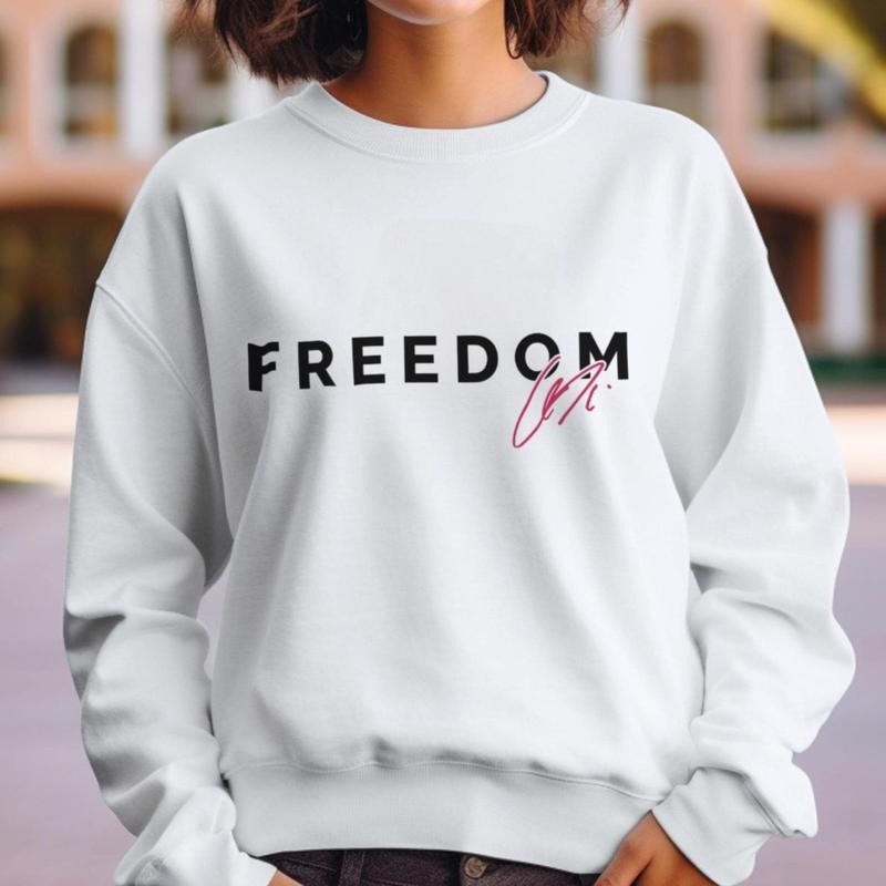 Charlie Kirk Freedom Sweatshirt, Unisex Crewneck Hoodie, MAGA, Remember Charlie Kirk, Political Freedom Sweatshirt,...
