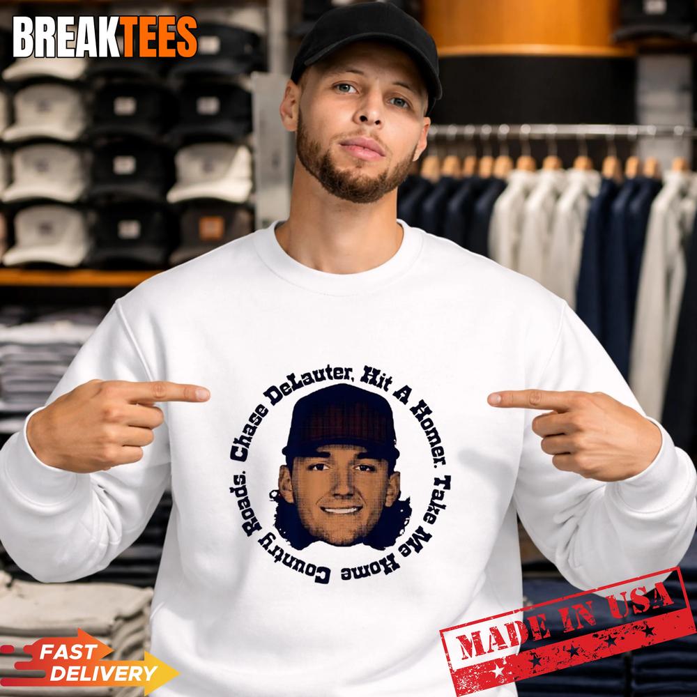 Chase DeLauter Cleveland Guardians Big Head MLB Shirt