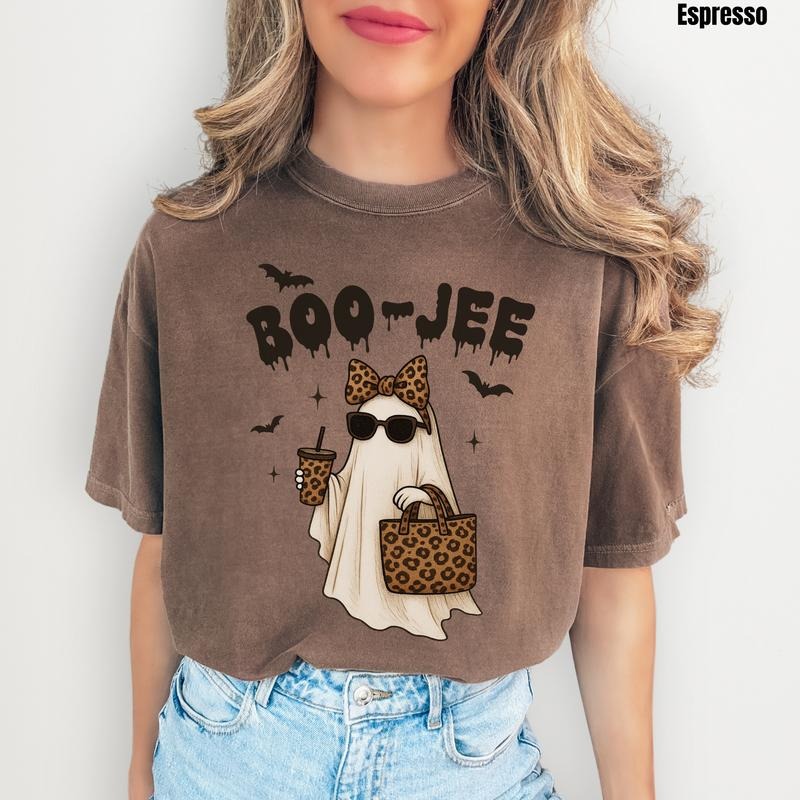 Cheetah Boo-Jee Ghost Comfort Colors T-Shirt 'NLB' Hoodie, Sweatshirt | PodTeesHub.com