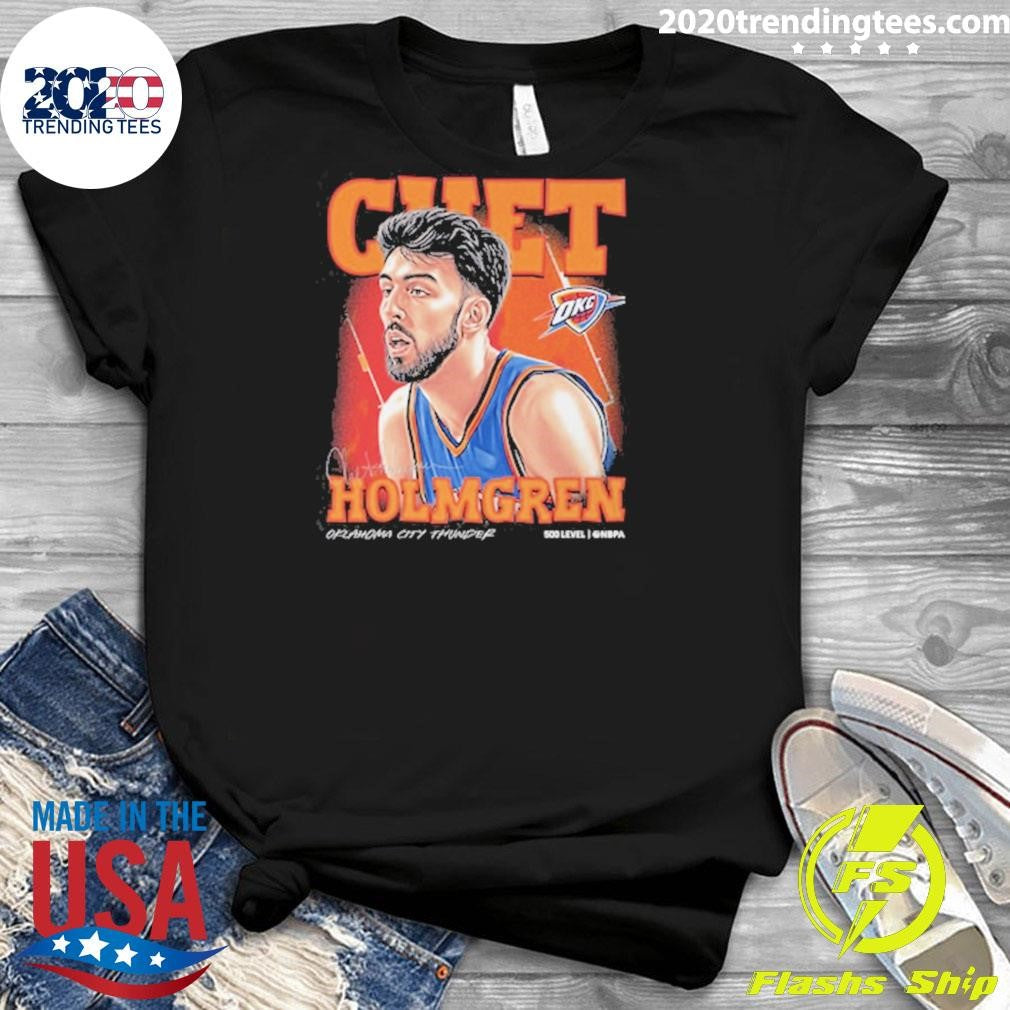 Chet Holmgren Oklahoma City Thunder Mens Apparel & Gifts Tee Shirt
