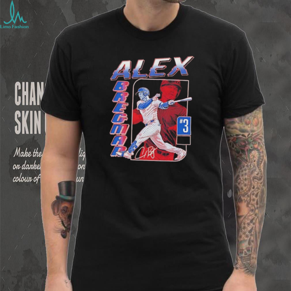 Chicago Cubs Alex Bregman signature vintage shirt