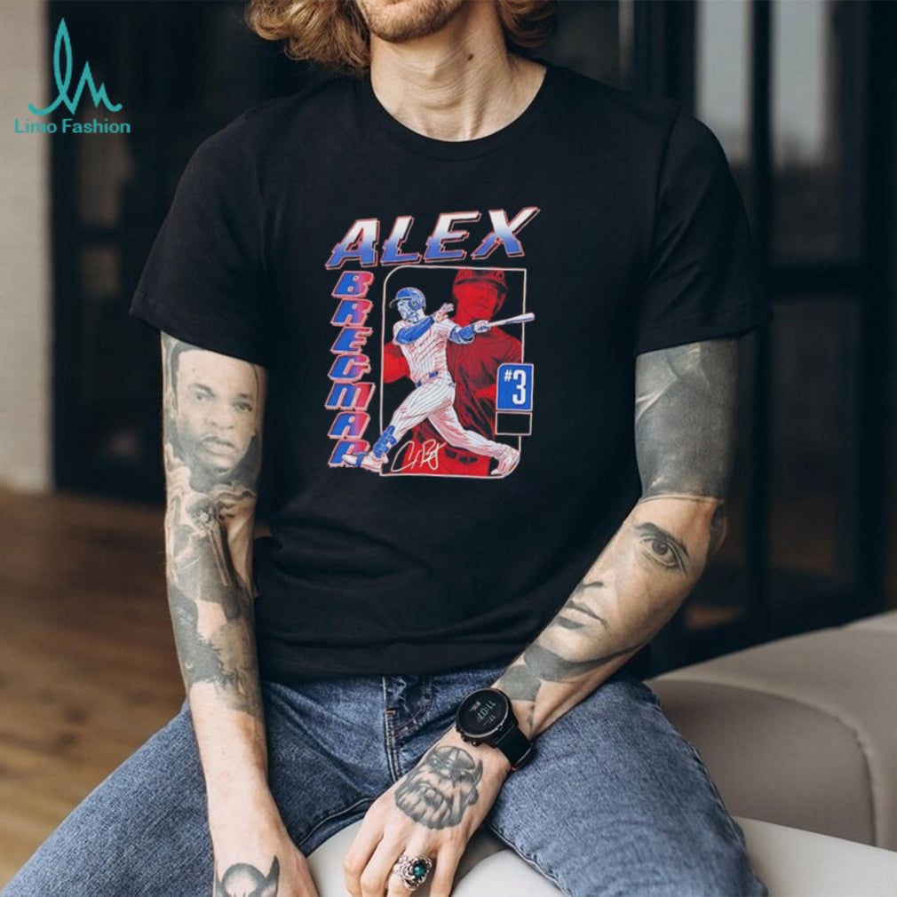 Chicago Cubs Alex Bregman signature vintage shirt