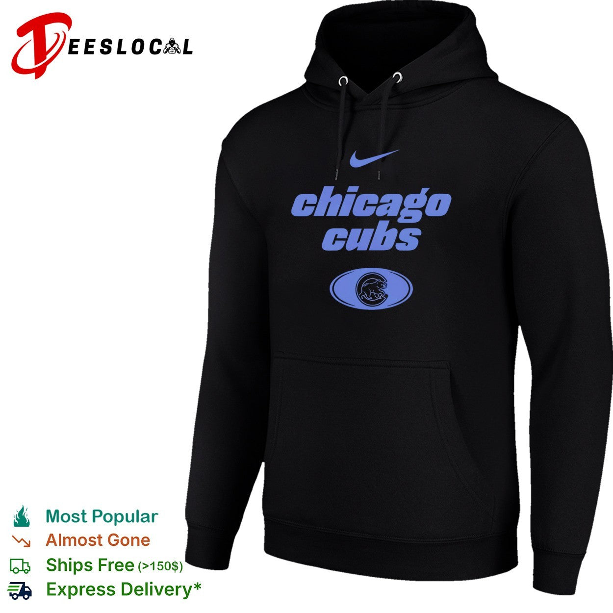 Chicago Cubs Logo and Bear Emblem Wordmark shirt