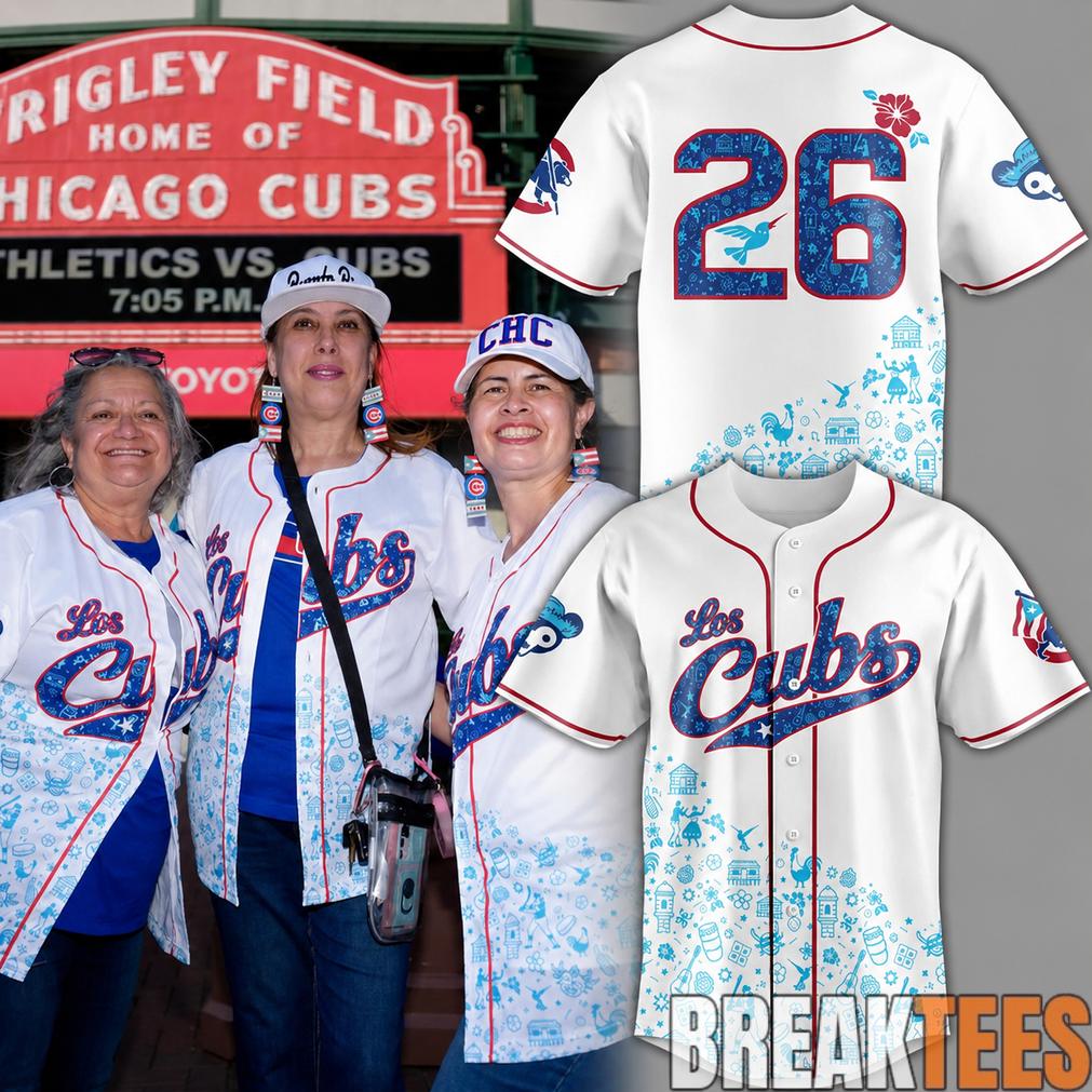 Chicago Cubs Puerto Rican Heritage Limited Edition Baseball Jersey