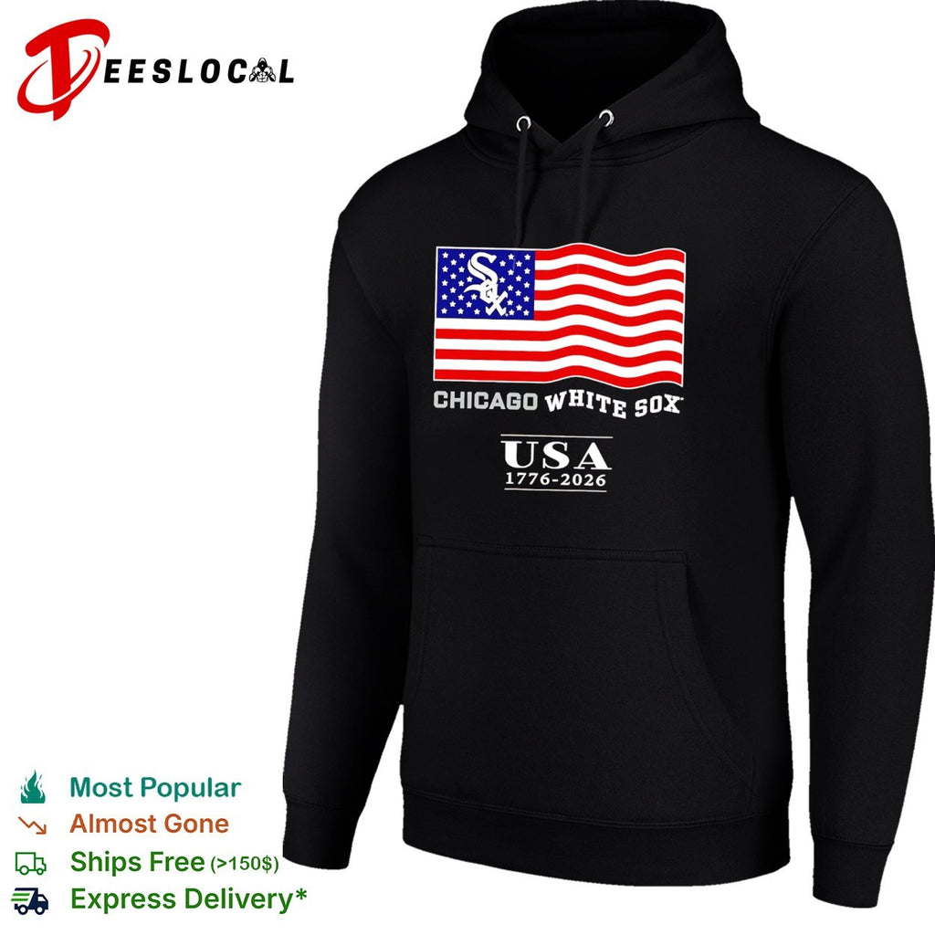 Chicago White Sox USA 1776 2026 American Flag Independence Day shirt