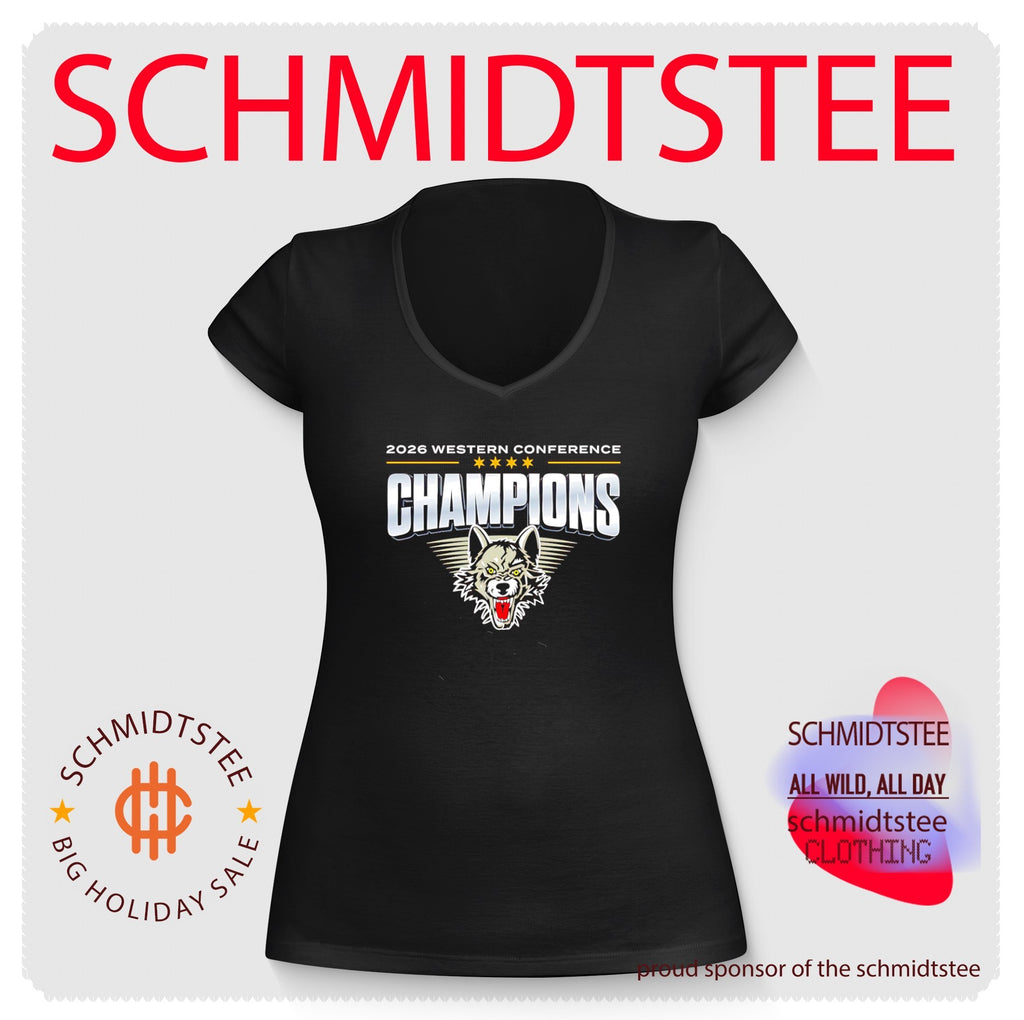 Chicago Wolves 2026 Western Conference Champions shirt