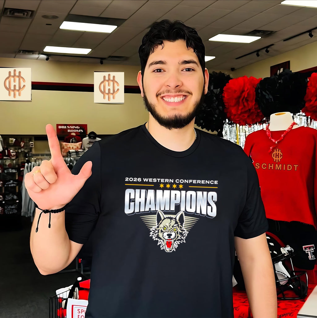 Chicago Wolves 2026 Western Conference Champions shirt