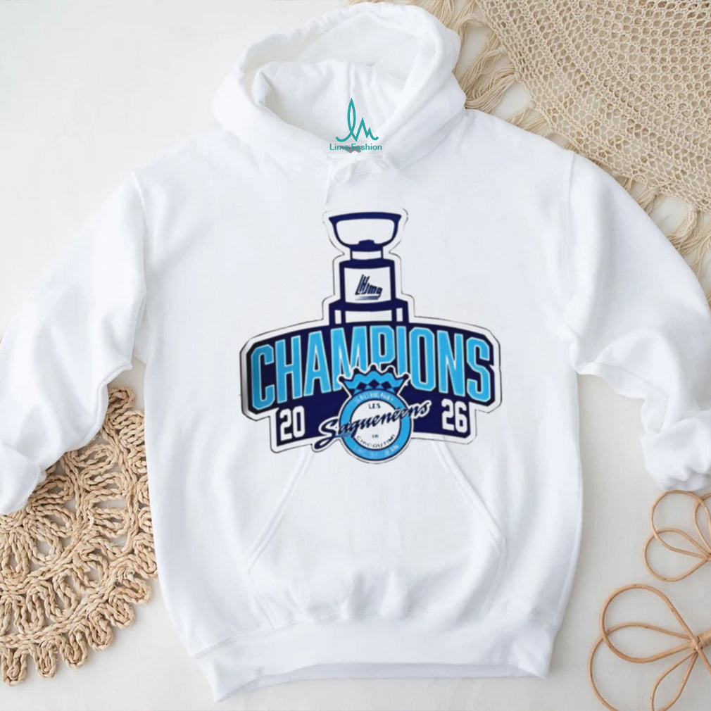 Chicoutimi Sagueneens QMJHL Champions 2026 Hockey T Shirt