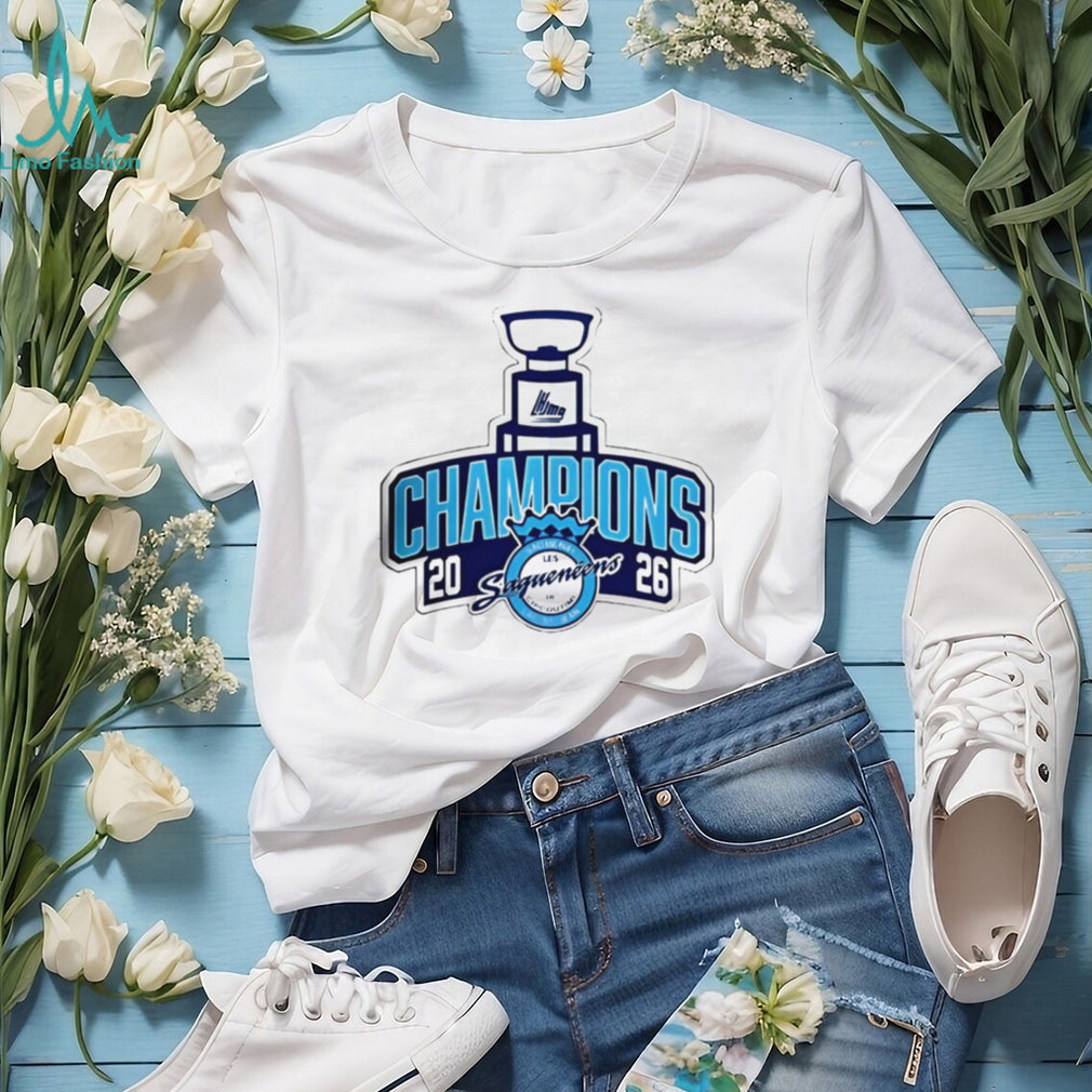 Chicoutimi Sagueneens QMJHL Champions 2026 Hockey T Shirt