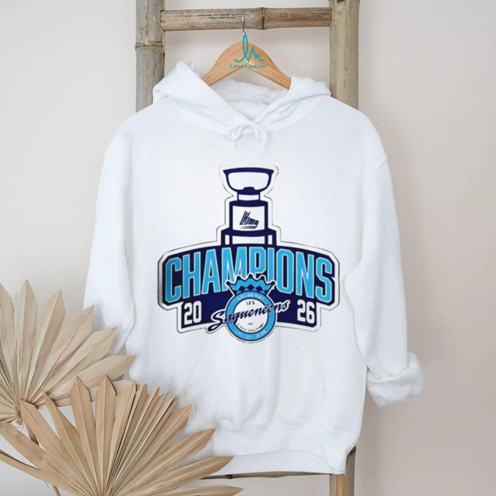 Chicoutimi Sagueneens QMJHL Champions 2026 Hockey T Shirt