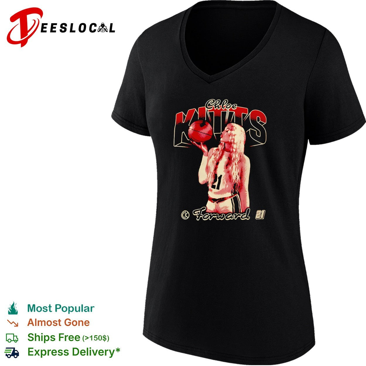 Chloe Kitts South Carolina Gamecocks NCAA Forward 21 basketball shirt