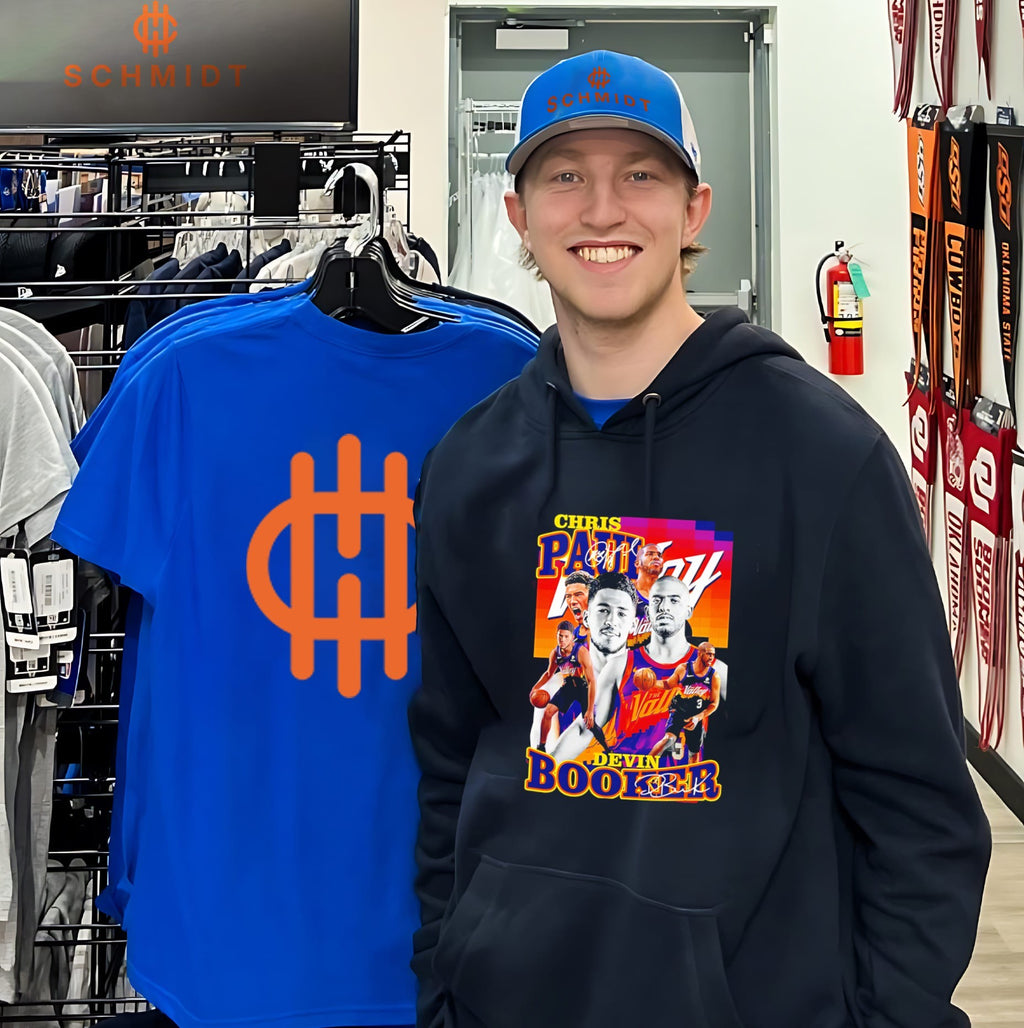 Chris Paul and Devin Booker vintage shirt