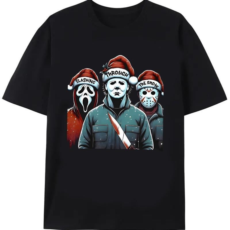 Christmas Carnival Graphic Printed Short Sleeves, Fun Christmas Miles Idol Shirt, Black Friday Carnival Hoodie, Sweatshirt