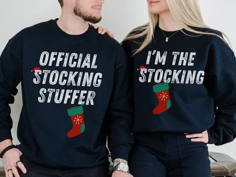 Christmas Couples Matching Sweatshirt - T-shirt