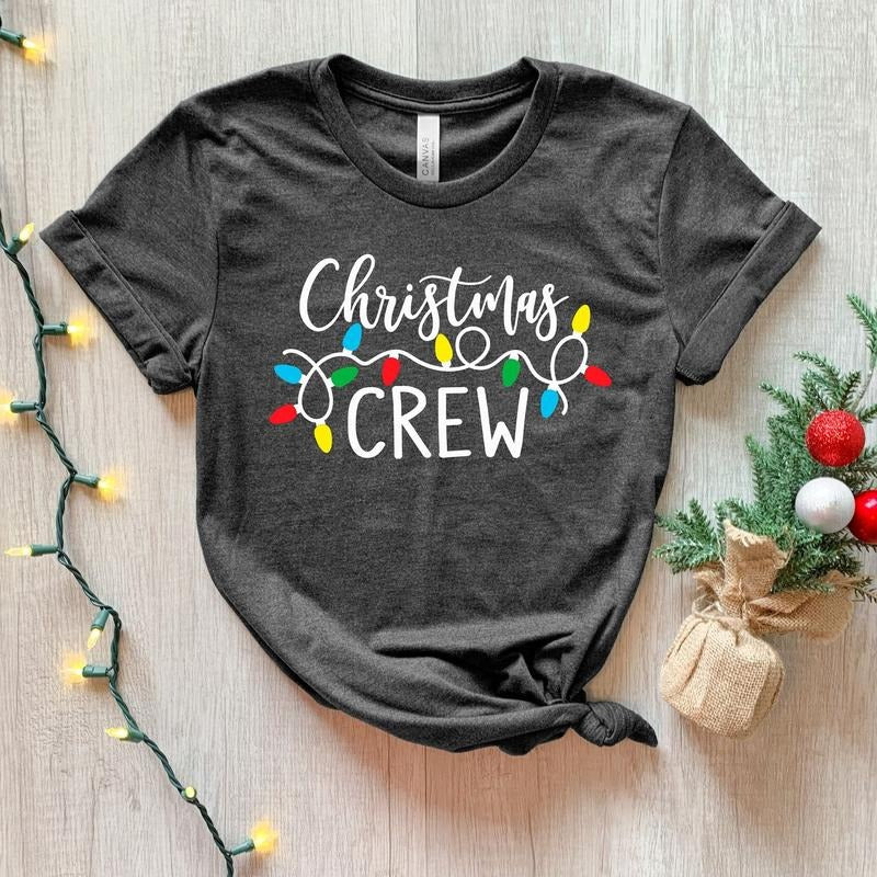 Christmas Crew Shirt, Family Christmas Shirt, Family Christmas Shirts, Christmas T Shirt, Holiday Shirt, Bella T Shirt...