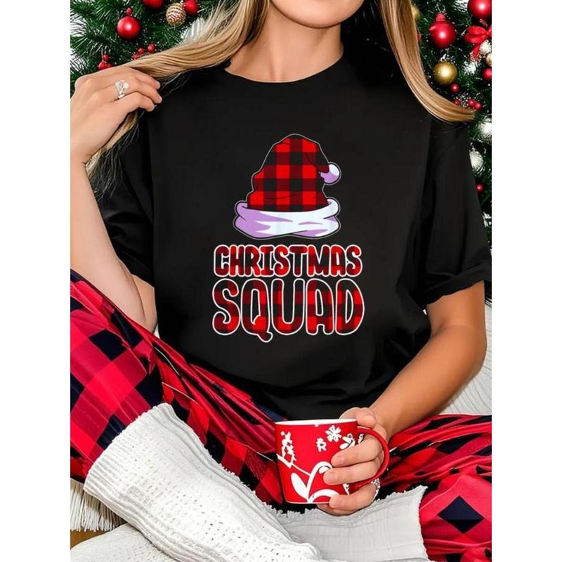 Christmas Squad Family Group Matching Christmas Party Pajama T-Shirt Hoodie, Sweatshirt | PodTeesHub.com