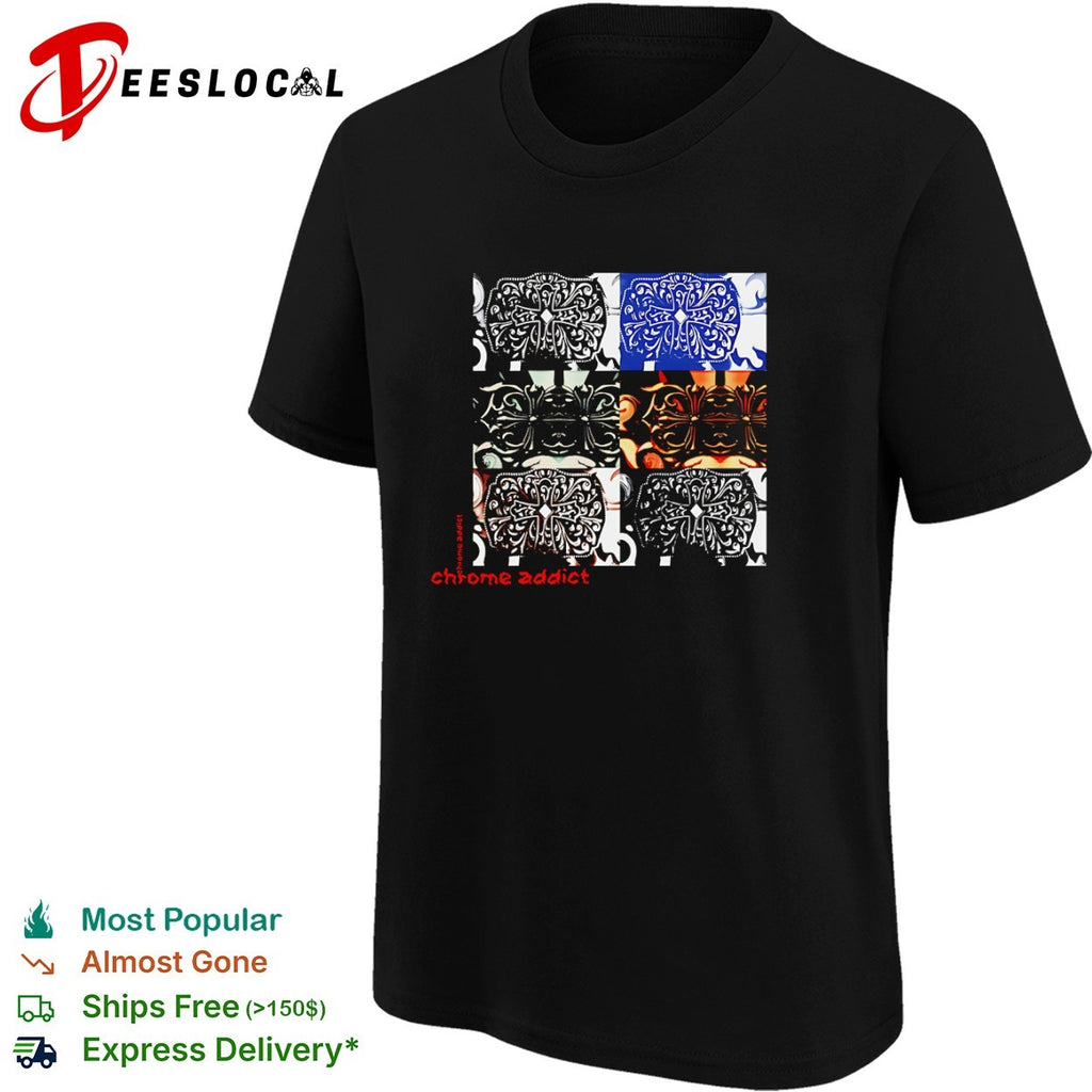 Chrome Addict Cross Ornamental Motif shirt