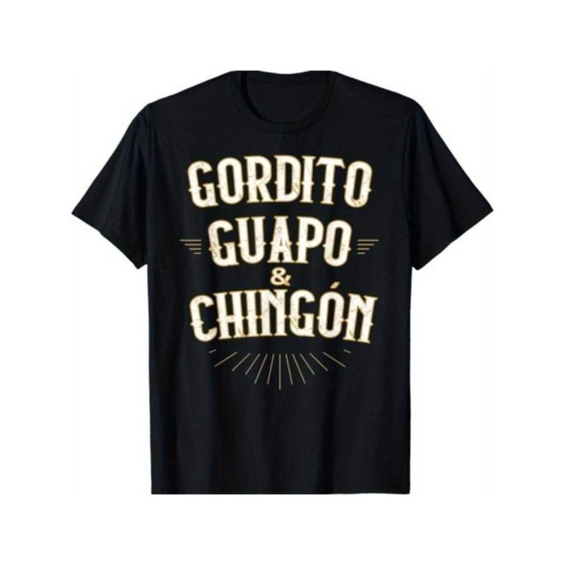 Chubby, Handsome and Awesome - Funny Mexican T-Shirt Hoodie, Sweatshirt | PodTeesHub.com