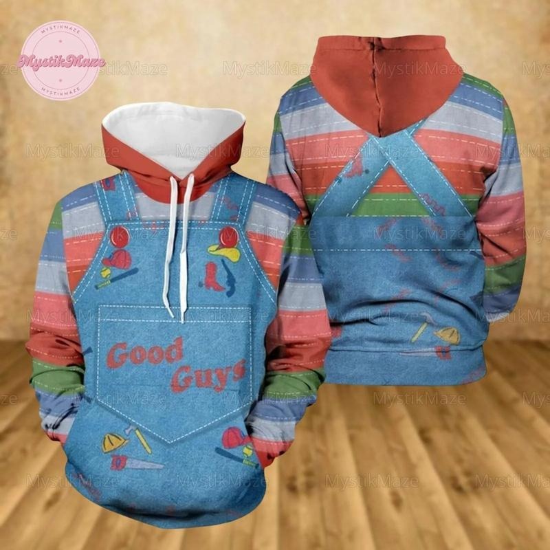 Chucky Halloween Hoodie, Chucky Shirt Fan Gifts, Chucky Movie Shirt, Chucky Costume Hoodie, Chucky The Series Shirt,...