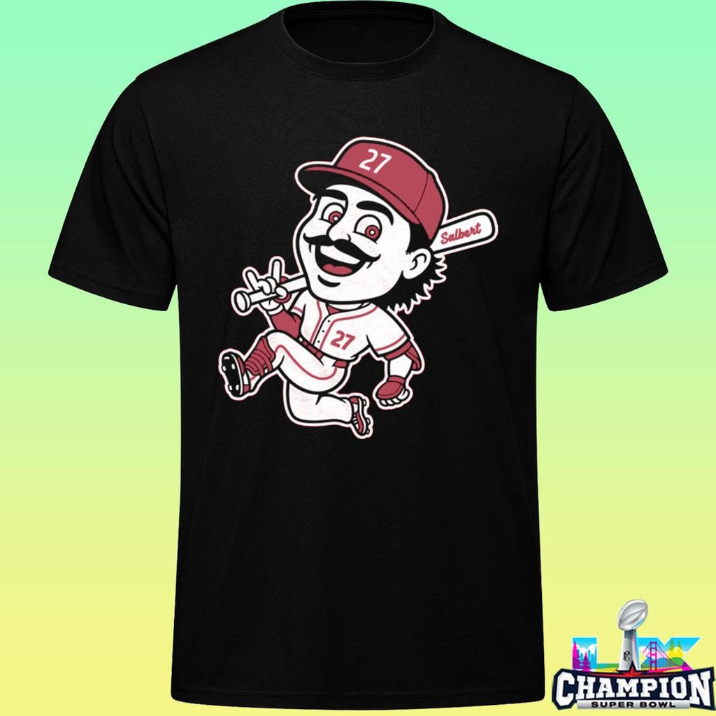 Cincinnati Reds Salbert Baseball Shirt