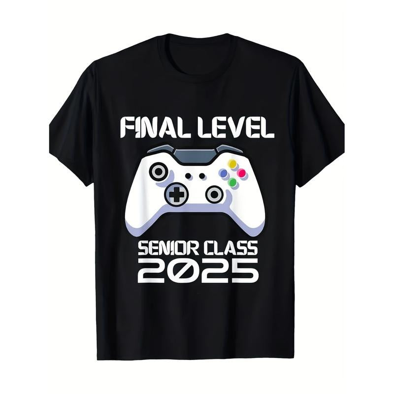 Class Of 2025 Senior Video Game T-Shirt 100 Cotton Soft And Comfortable Design Hoodie, Sweatshirt | PodTeesHub.com