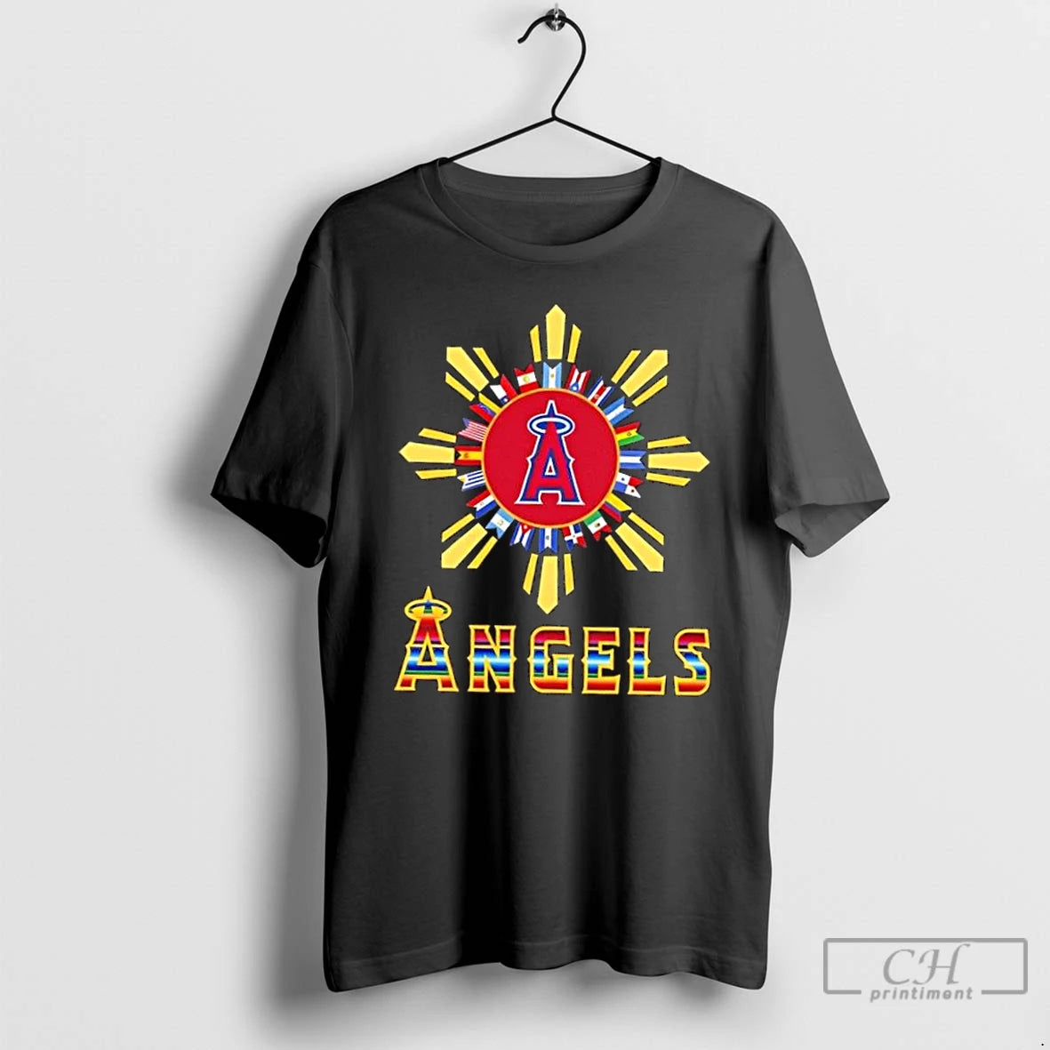 Classic 2025 Los Angeles Angels Baseball X Hispanic T-Shirts, Hoodie, Sweatshirt | PodTeesHub.com