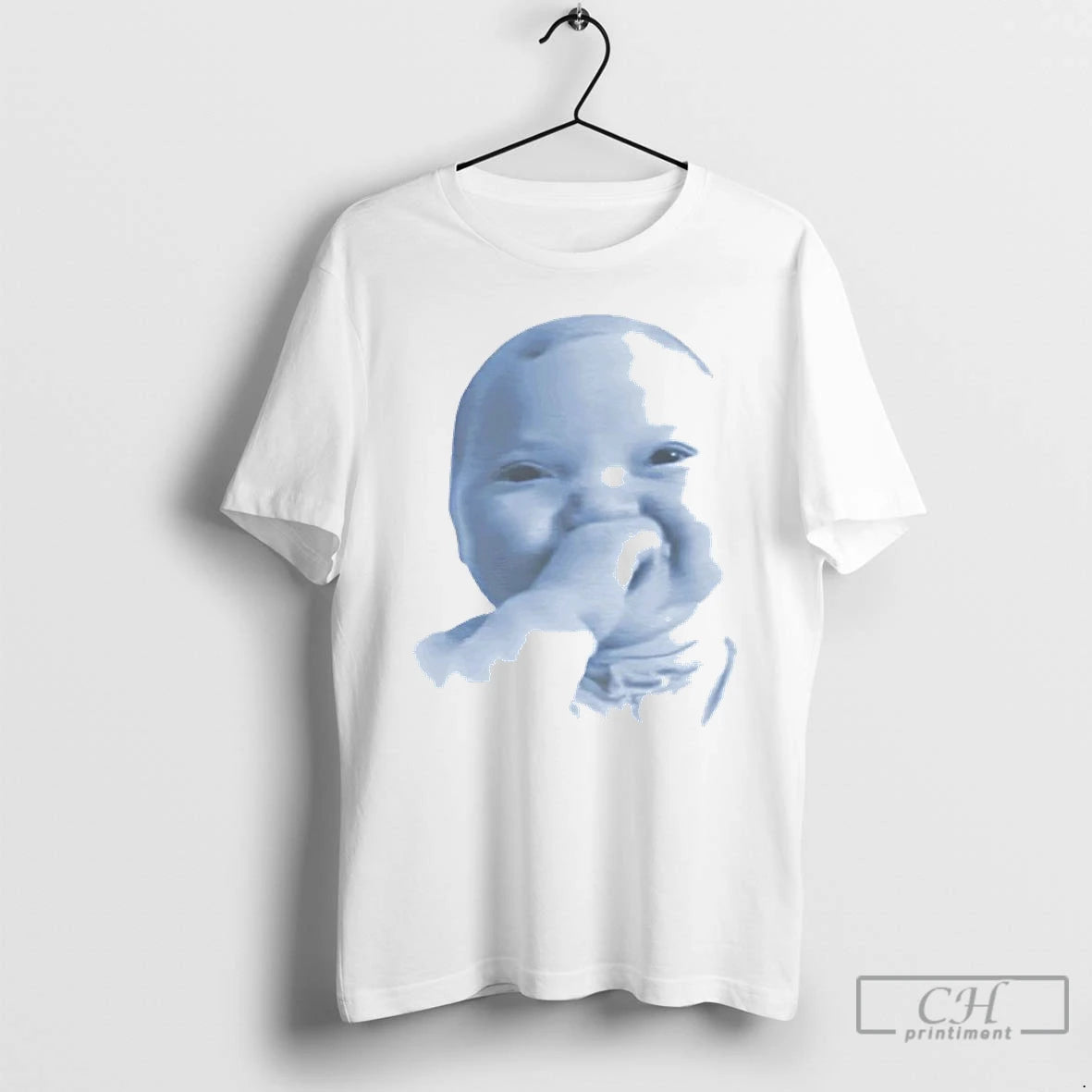 Classic Ai Baby Holding Laugh T-Shirts, Hoodie, Sweatshirt | PodTeesHub.com