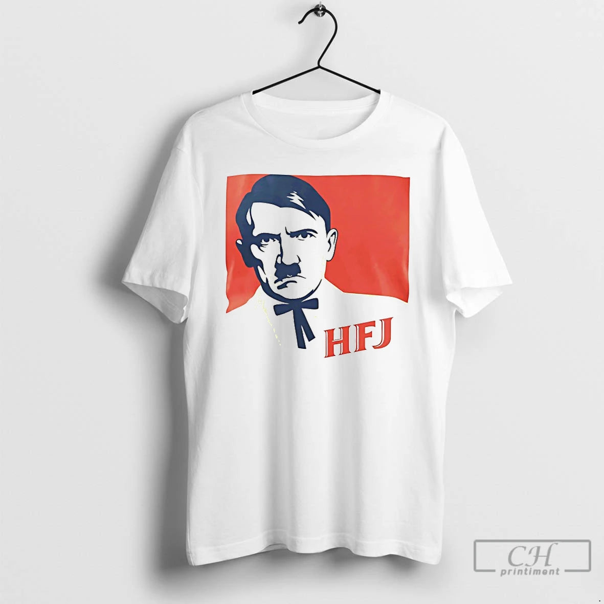 Classic Adolf Hitler Hfj Logo T-Shirts, Hoodie, Sweatshirt | PodTeesHub.com
