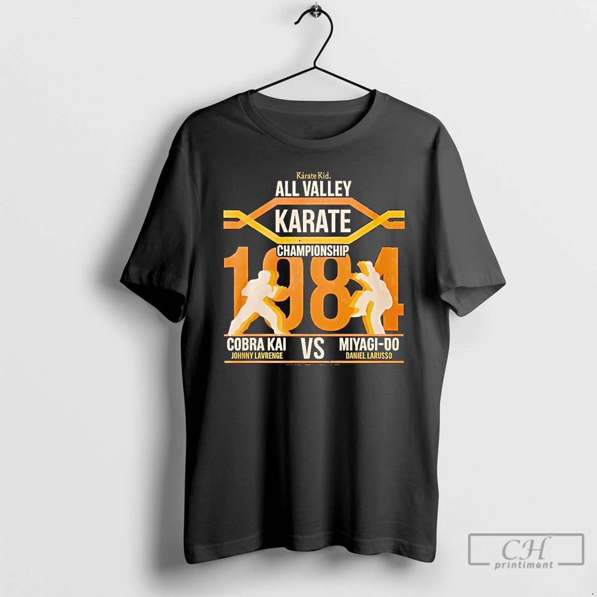 Classic All Valley Karate Championship 1984 Cobra Kai Vs Miyagi Do Karate Kid T Shirts Hoodie, Sweatshirt | PodTeesHub.com