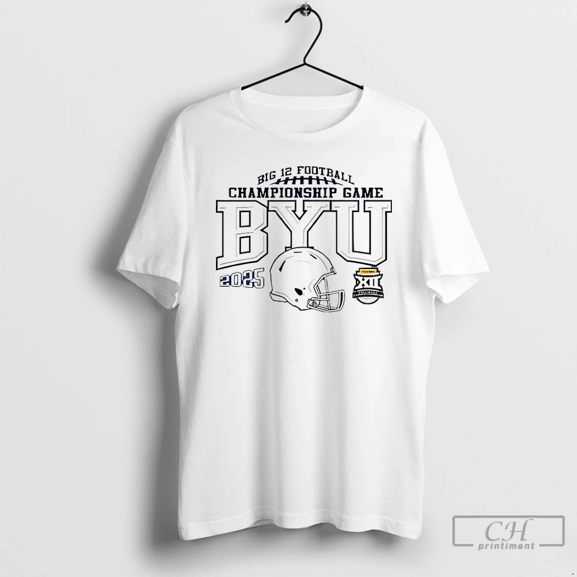 Classic Byu Cougars 2025 Big 12 Championship Game Bound T-Shirts, Hoodie, Sweatshirt | PodTeesHub.com