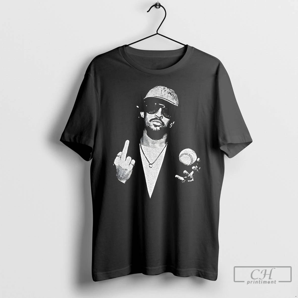 Classic Bad Bunny Middle Finger Bowl 2026 Halftime Show Bad Benito T-Shirts, Hoodie, Sweatshirt | PodTeesHub.com