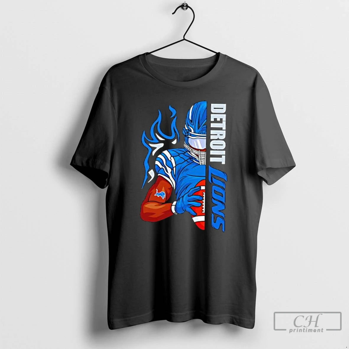 Classic Ball Half Detroit Lions Stylish T-Shirts, Hoodie, Sweatshirt | PodTeesHub.com
