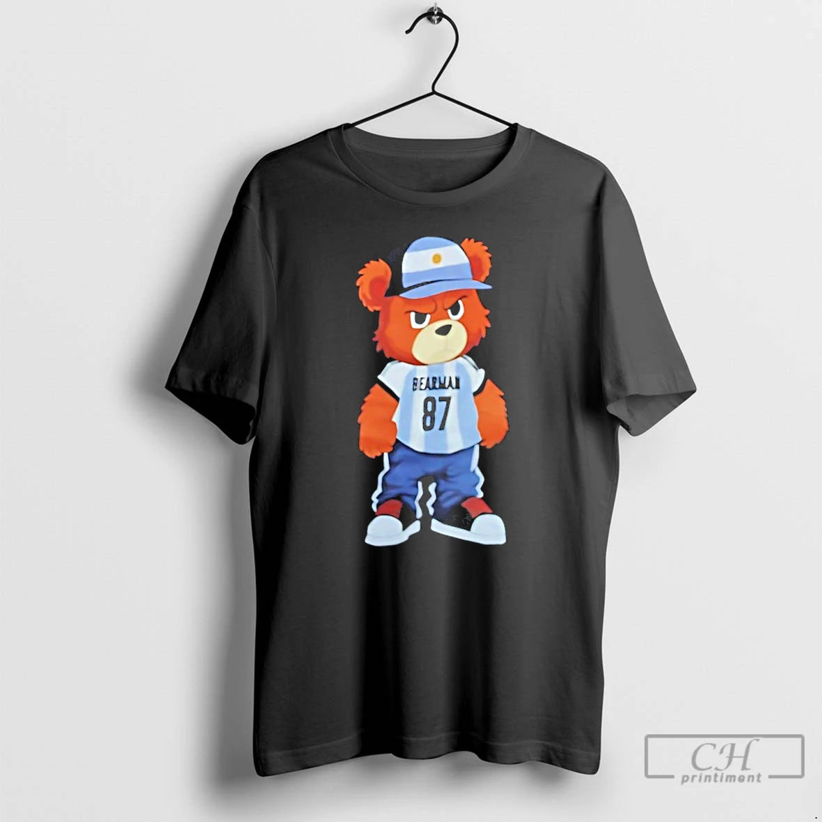 Classic Bear Oliver Bearman 87 Argentina Football T-Shirts, Hoodie, Sweatshirt | PodTeesHub.com