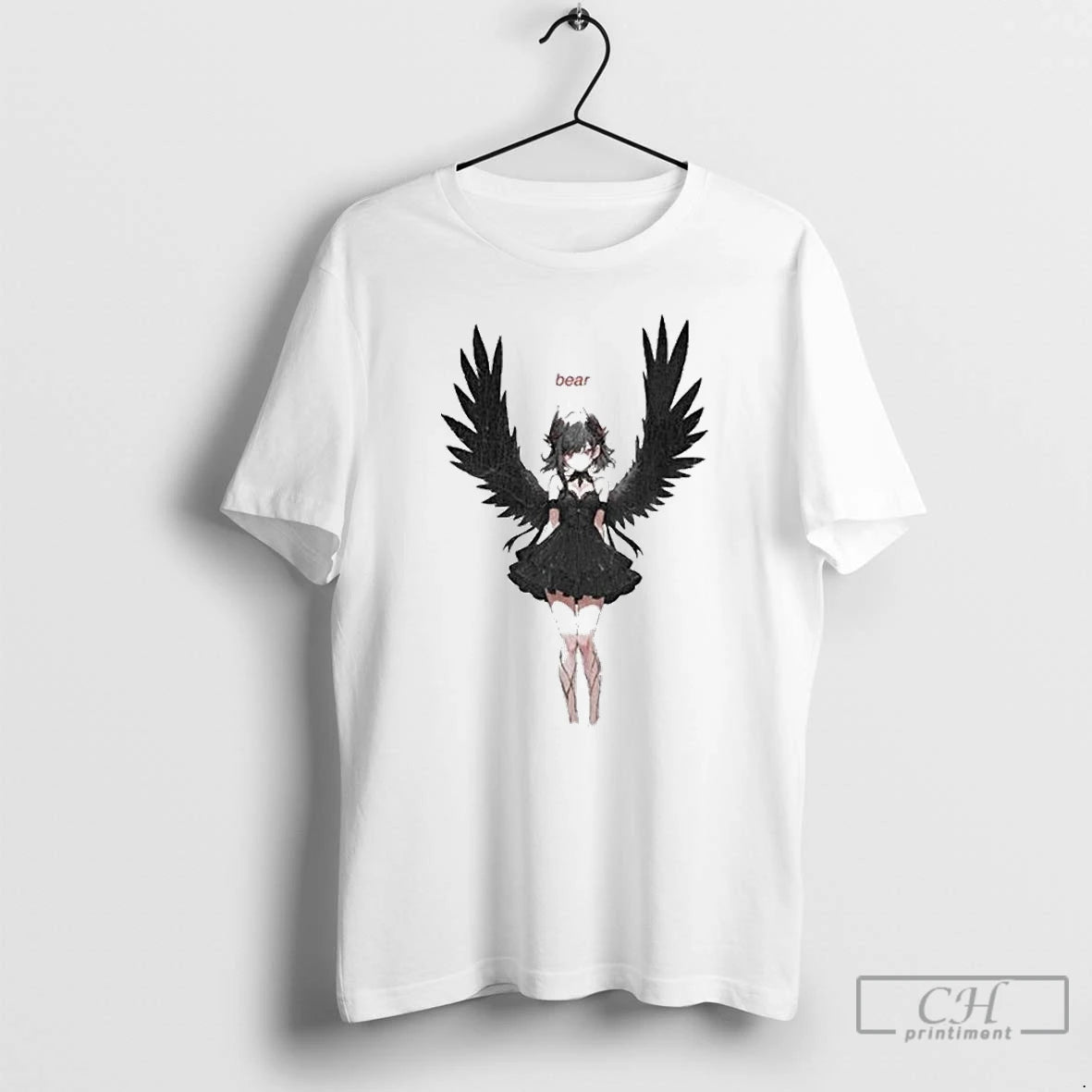 Classic Beartrap Anime Angel T-Shirts, Hoodie, Sweatshirt | PodTeesHub.com