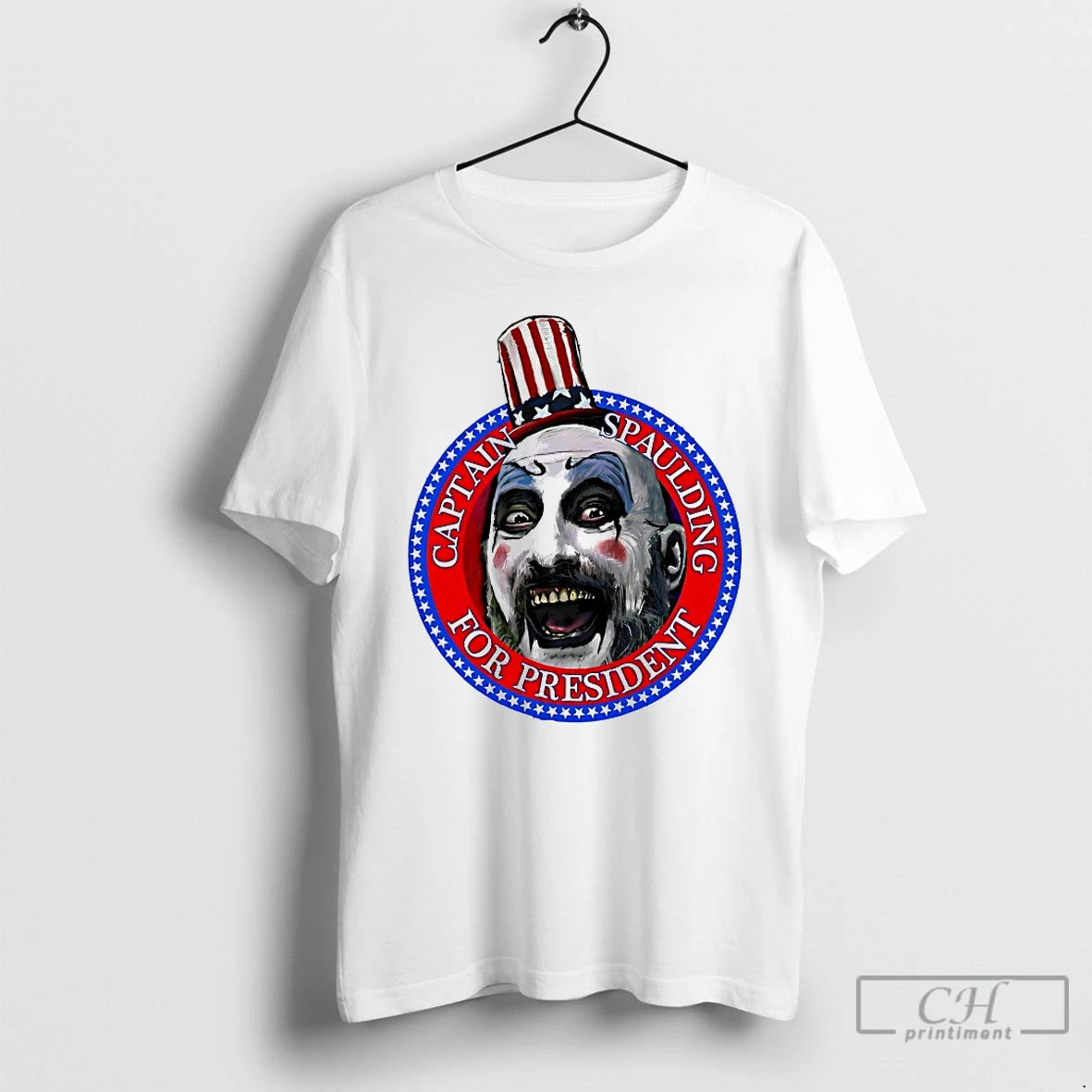 Classic Captain Spaulding For President T-Shirts, Hoodie, Sweatshirt | PodTeesHub.com