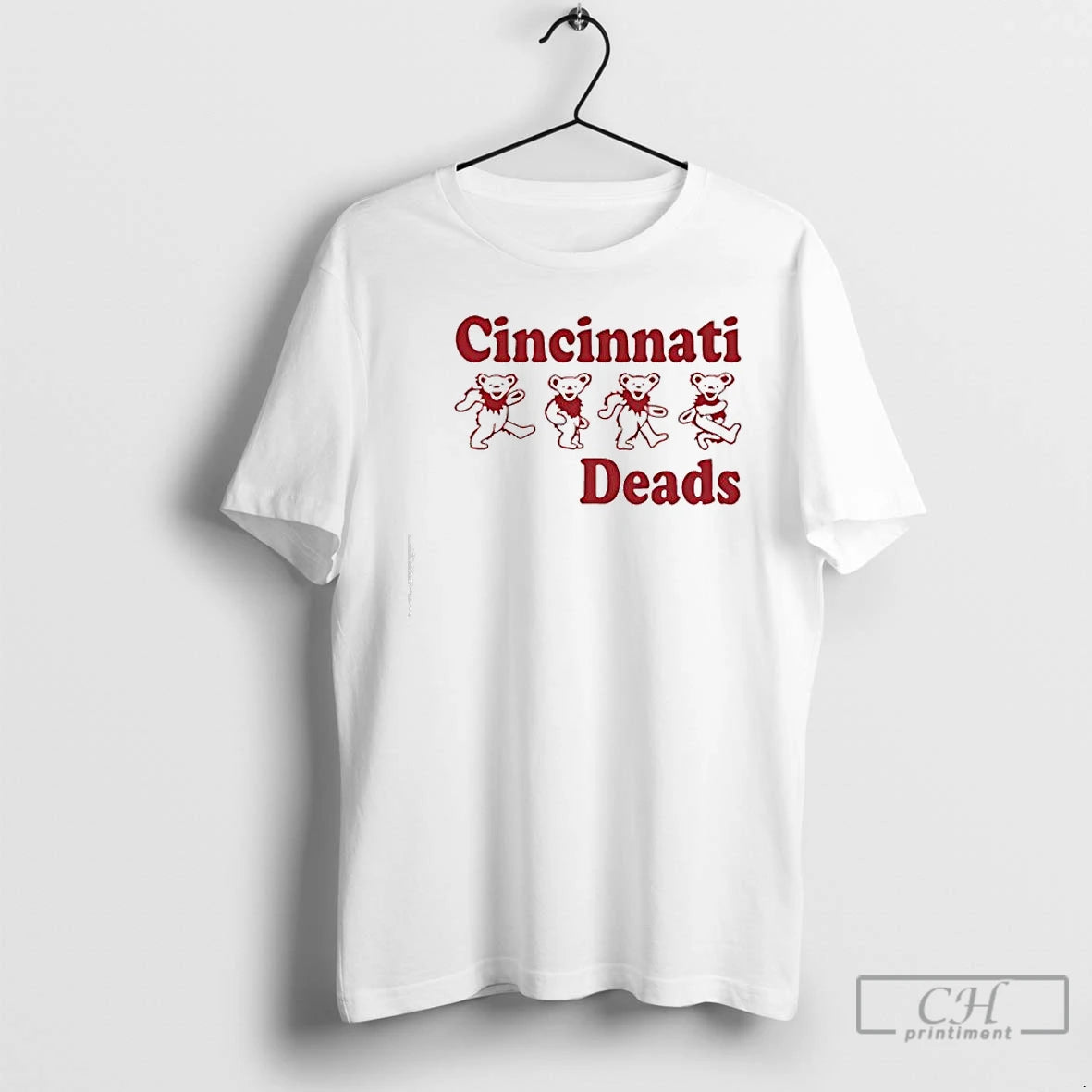 Classic Cincinnati Deads Grateful Dead Dancing Bears T-Shirts, Hoodie, Sweatshirt | PodTeesHub.com
